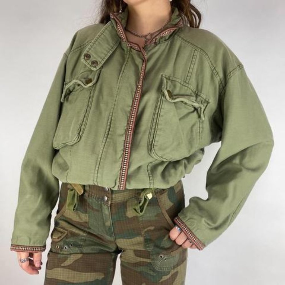 Army Green Utility Jacket